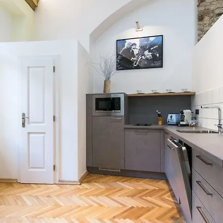 Nebovidy I - Historic Centre - Terrace - Air Conditioning Апартаменты Прага