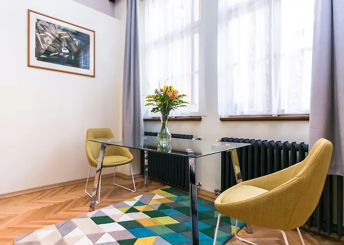 Nebovidy I - Historic Centre - Terrace - Air Conditioning شقة براغ
